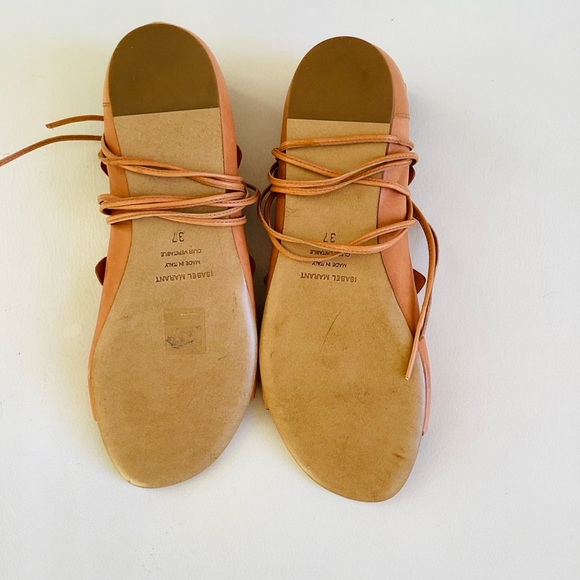 Isabel Marant Alisa Amber Yellow Gladiator Sandal NEW SZ 7 - Picture 10 of 10